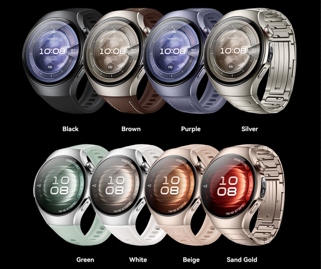 Smartwatch HUAWEI Watch 5, 42mm, LTE, Wi-Fi, Android/iOS, Sand Gold